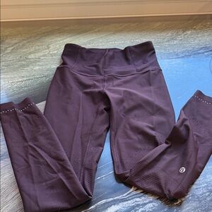 Lululemon Athletica Women's Purple Leggings for running